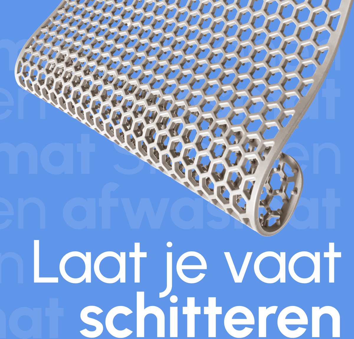 Bodo® Gootsteenmat - Rechthoekig - Onderzetter - Beige - 30 x 40 cm