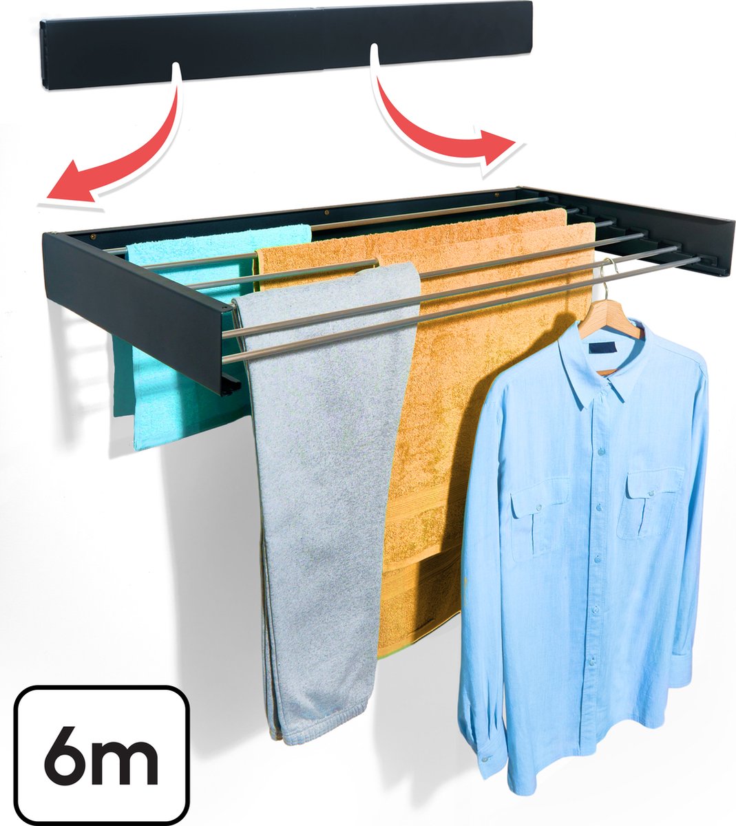 bodo home wand droogrek verschillende drooglengte stevig