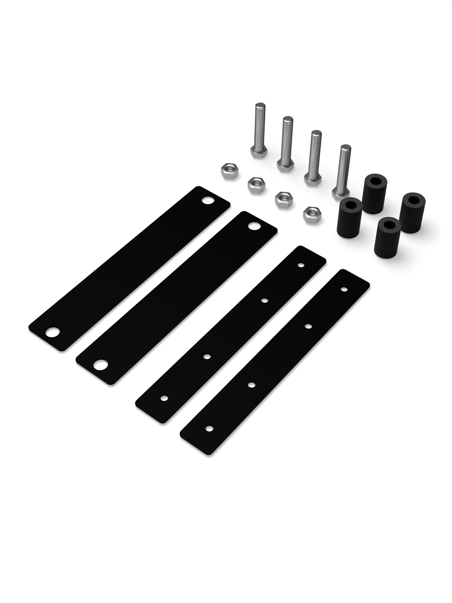 Bodo® - Wasmachine Verhoger connectieset - Zwart - voor WV52 - WV53 - WVH53
