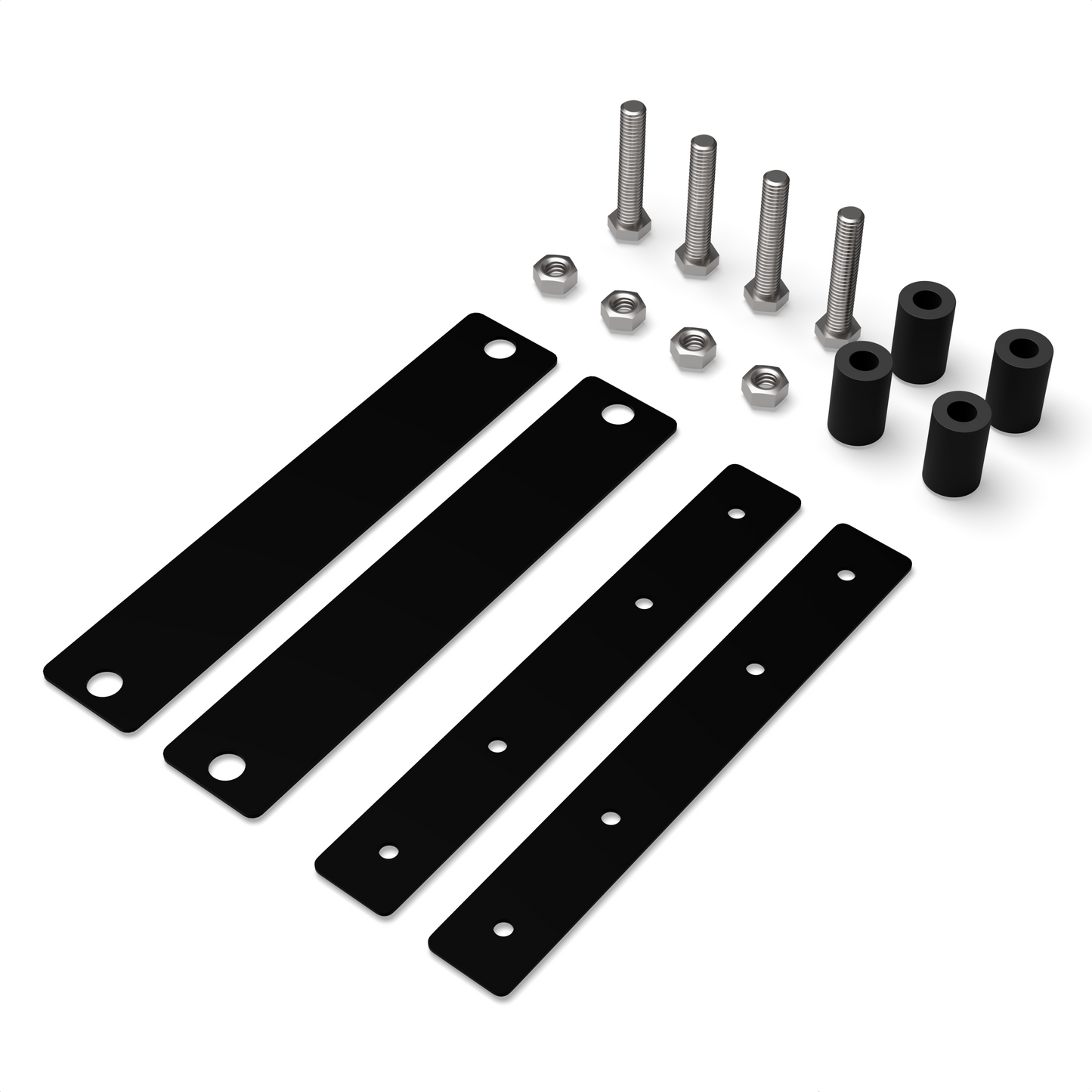 Bodo® - Wasmachine Verhoger connectieset - Zwart - voor WV52 - WV53 - WVH53