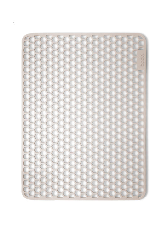 bodo home gootsteenmat beige silicoon 30x40 verschillende afmetingen