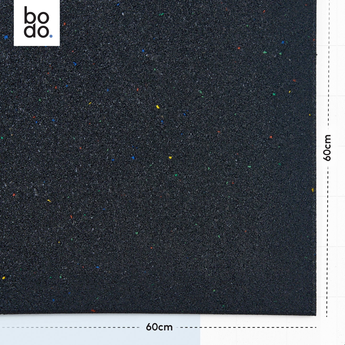 Bodo® Anti Trillingsmat Wasmachine en droger - 60x60x1.2cm