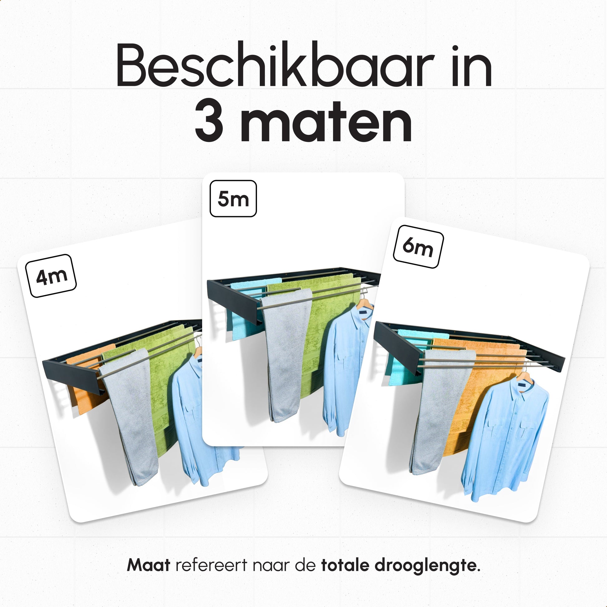 bodo home wand droogrek verschillende drooglengte stevig