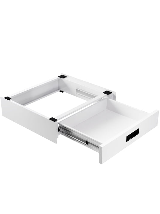 Bodo® Stapelkit - Tussenstuk met Opberglade - Wasmachine en Droger - Wit