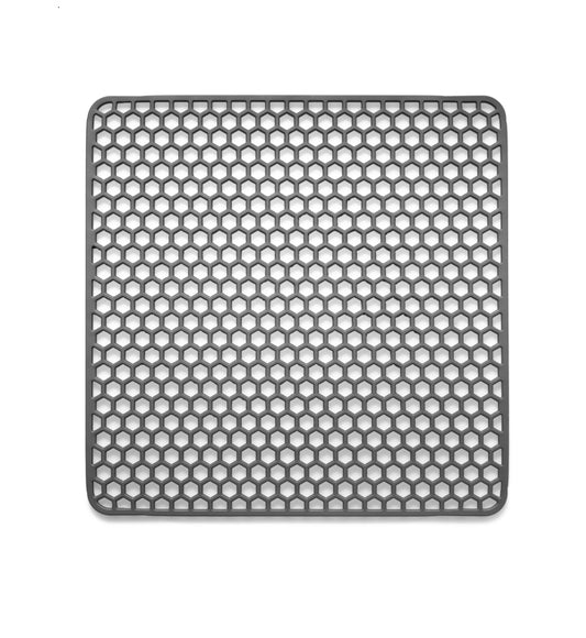 bodo home gootsteenmat grijs silicoon 34.5x34.5 verschillende afmetingen