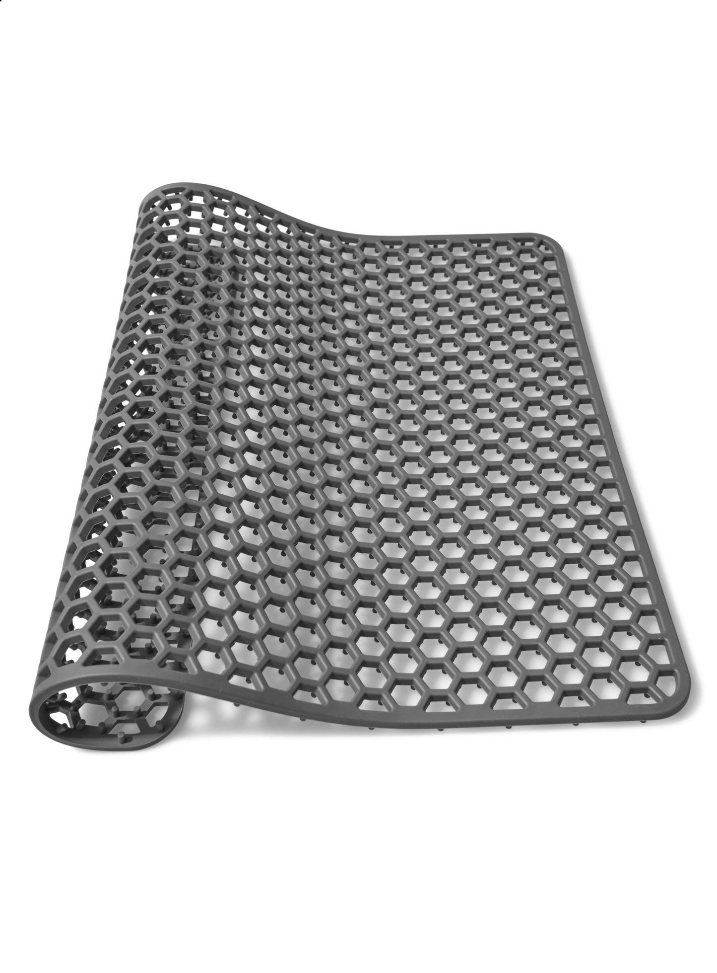 bodo home gootsteenmat grijs silicoon 34.5x34.5 verschillende afmetingen