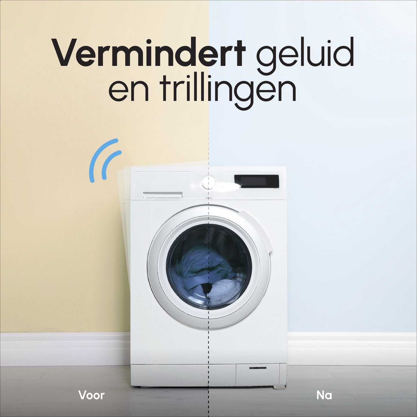 Bodo® - Trillingsdempers - Wit - Voetjes voor wasmachine & droger