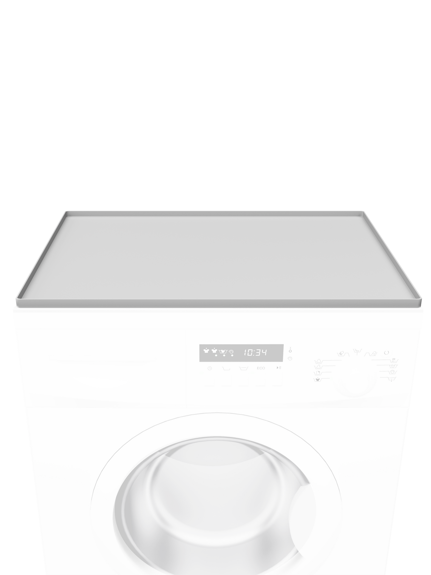 Bodo® Geretourneerde Bescherm Mat Voor Wasmachine & Droger - Silicone 60x60cm - Grijs