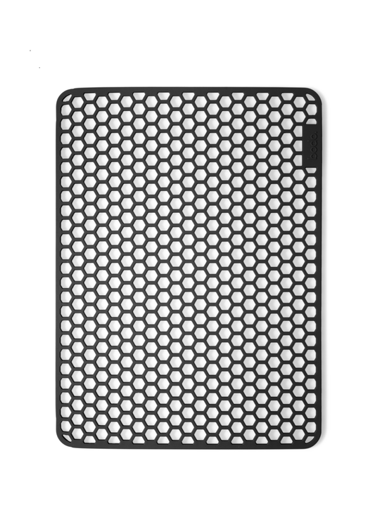 Bodo® Gootsteenmat - Rechthoekig - Onderzetter - Zwart - 30 x 40 cm