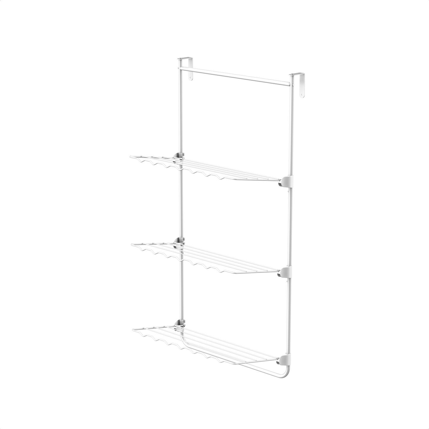 Bodo® Droogrek Hangend - 10m - Ophangbaar aan Deur of Wand - Wit