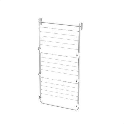 Bodo® Droogrek Hangend - 10m - Ophangbaar aan Deur of Wand - Wit