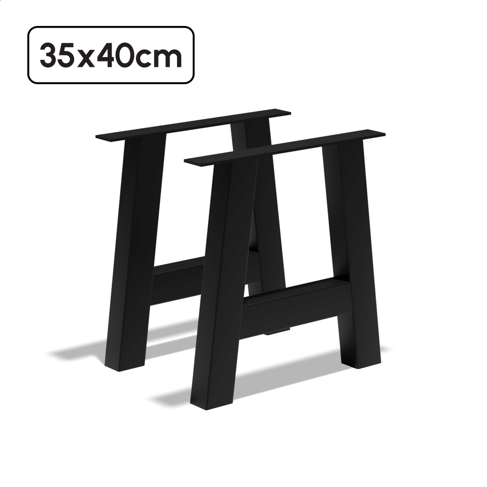 Bodo® - Tafelpoten - Stalen onderstel A 35x40cm Set – Bodo® DESIGN