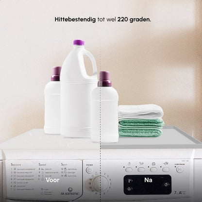 Bodo® Bescherm Mat Voor Wasmachine & Droger - Silicone 60x50cm - Grijs