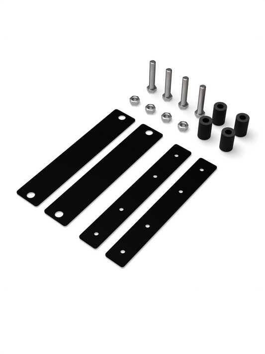 Bodo® - Wasmachine Verhoger connectieset - Zwart - voor WV52 - WV53 - WVH53