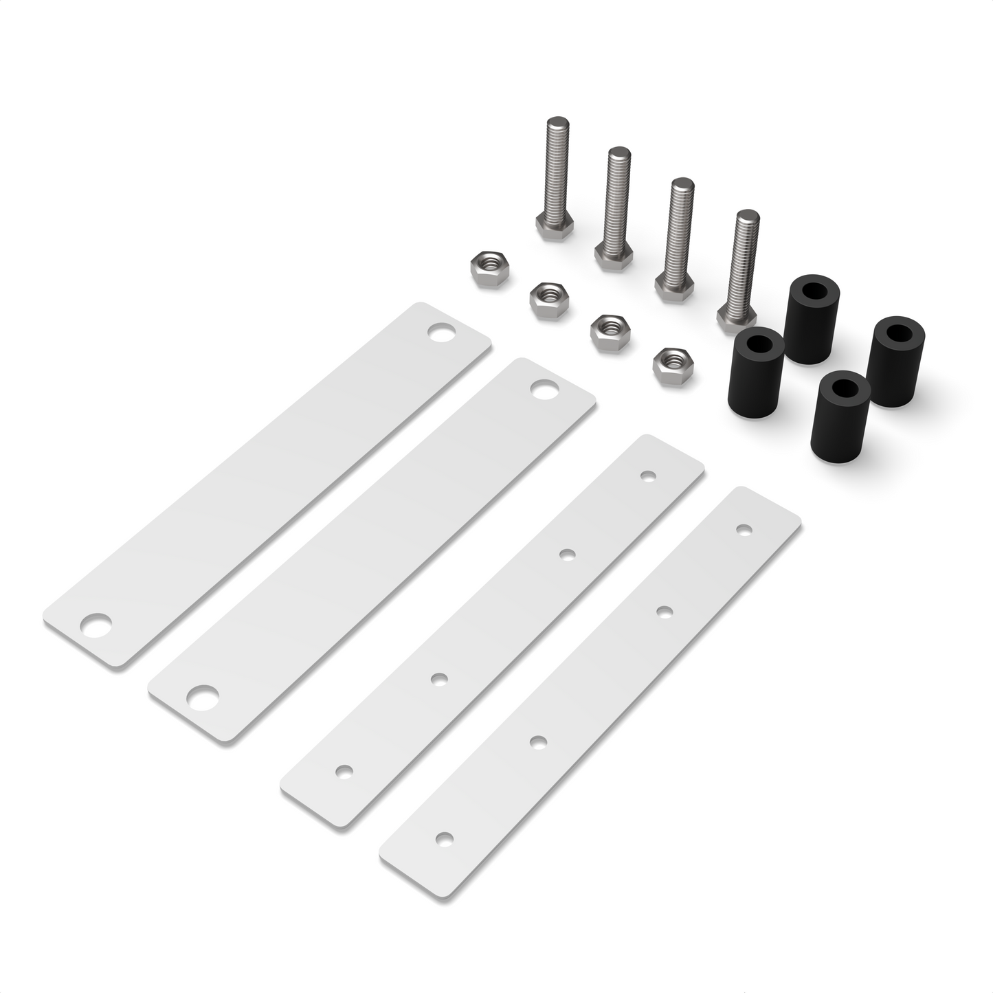 Bodo® - Wasmachine Verhoger connectieset - Wit - voor WV52 - WV53 - WVH53