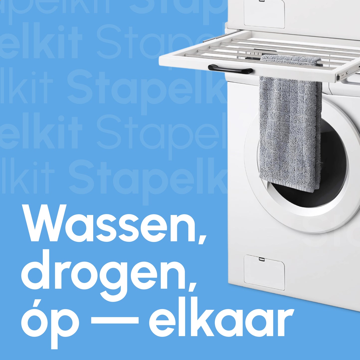 Bodo® - Stapelkit met handoekhouder - Beschadigd/geretourneerd