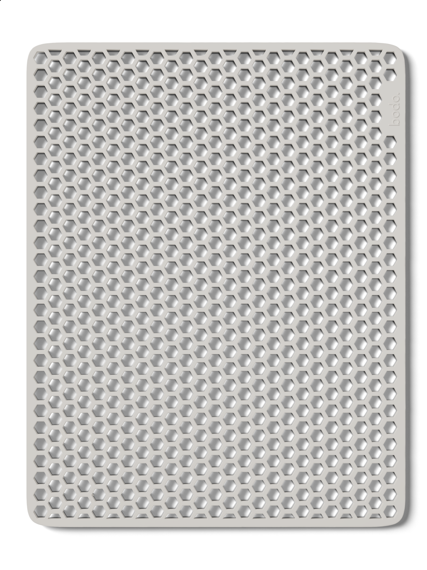 Bodo® Gootsteenmat - Rechthoekig - Beige - 36 x 46 cm - Voor 40 x 50 cm Wasbak