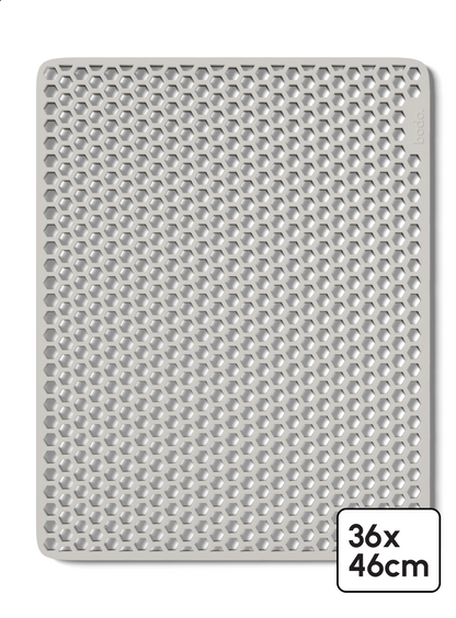 Bodo® Gootsteenmat - Rechthoekig - Beige - 36 x 46 cm - Voor 40 x 50 cm Wasbak
