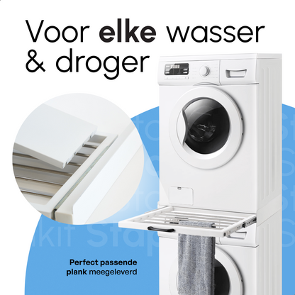 Bodo® - Stapelkit met handoekhouder - Beschadigd/geretourneerd