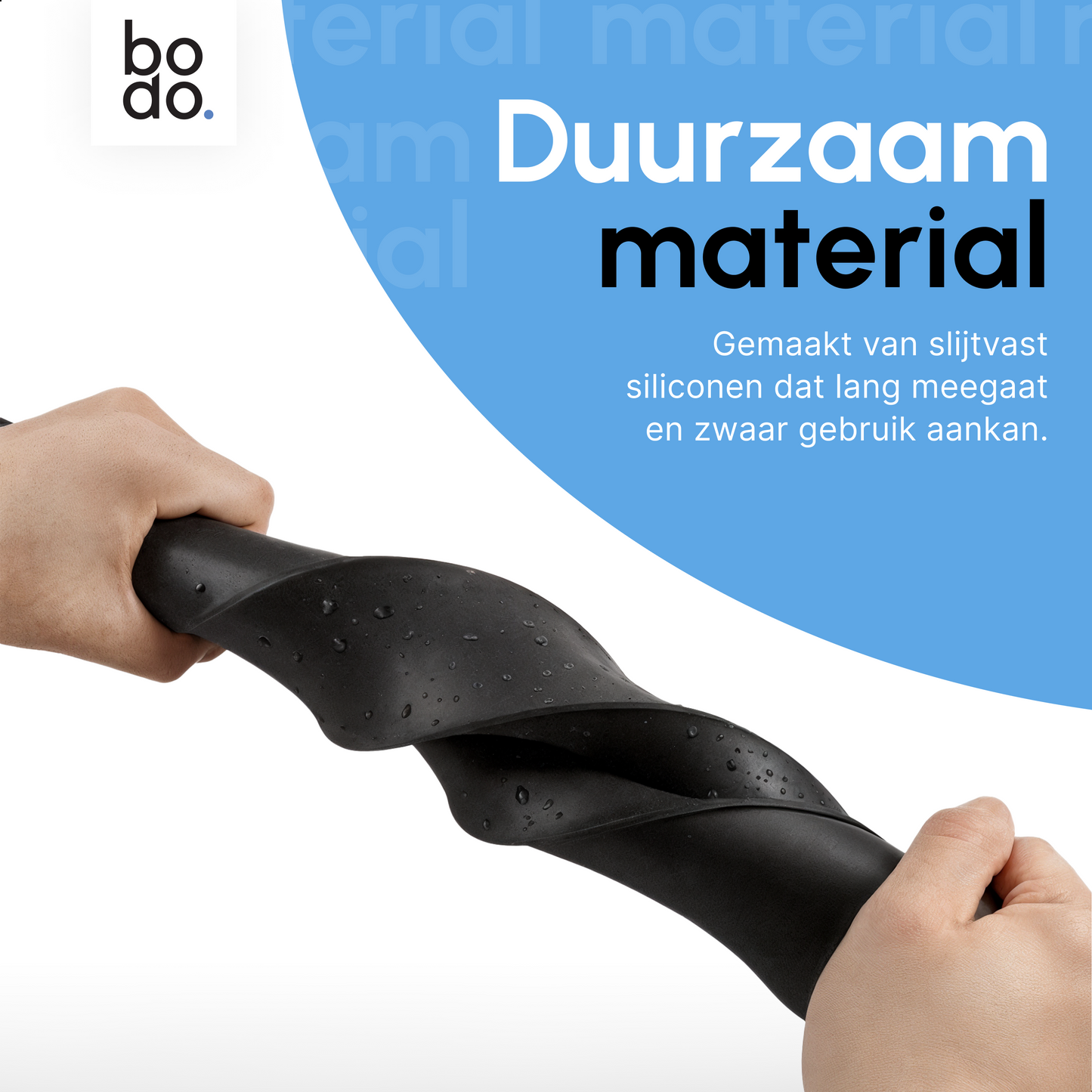 Lekbak Wasmachine - Opvangbak tegen lekkage - Siliconen - 65x60x3 cm - Zwart