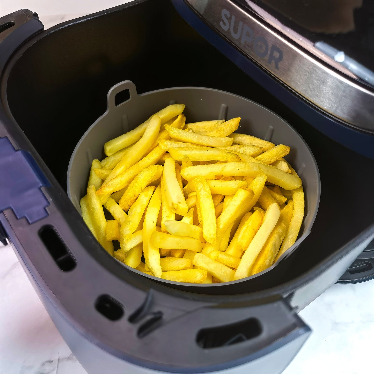 bodo home airfryer bakje siliconen verschillende afmetingen 16 19 22