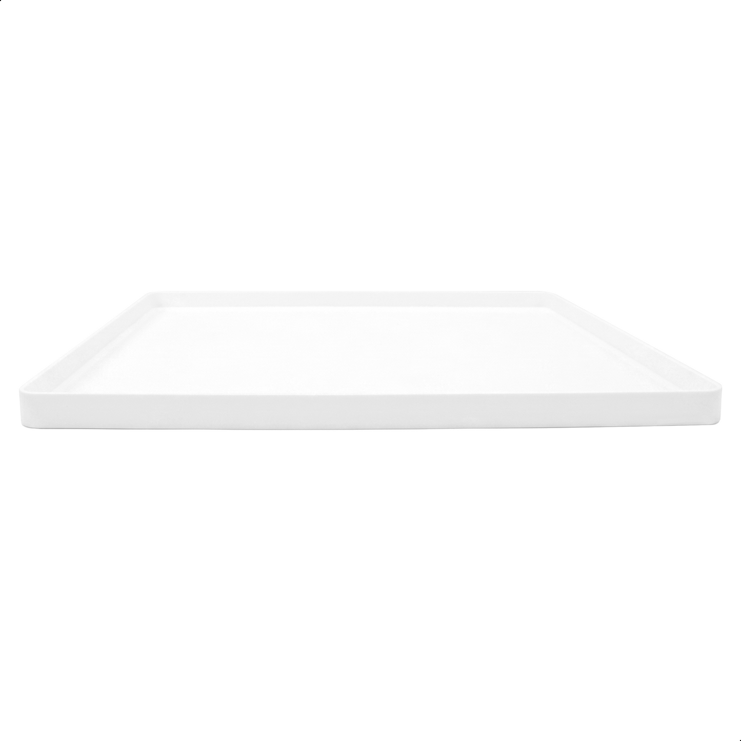 Lekbak Wasmachine - Opvangbak tegen lekkage - Siliconen - 65x60x3 cm - Wit
