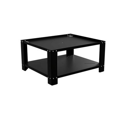 Bodo® - Wasmachine Verhoger - Wasmachine opbouwmeubel - Wasmachine verhoger met Legplank - Wasmachine Sokkel - Universeel - Zwart