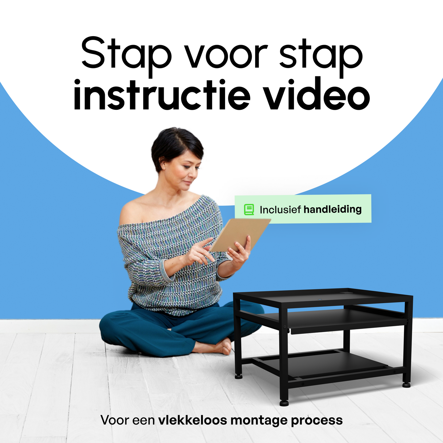 Bodo® - Wasmachine Verhoger - Wasmachine Verhoger Met Uitschuifbare plank - Wasmachine opbouwmeubel - Wasmachine Sokkel - Universeel - Zwart