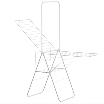 Wasrek - Droogrek Inklapbaar - 28 meter drooglengte - Wit – Bodo