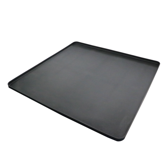 Bodo® Bescherm Mat Voor Wasmachine & Droger - Silicone 60x60cm - Zwart